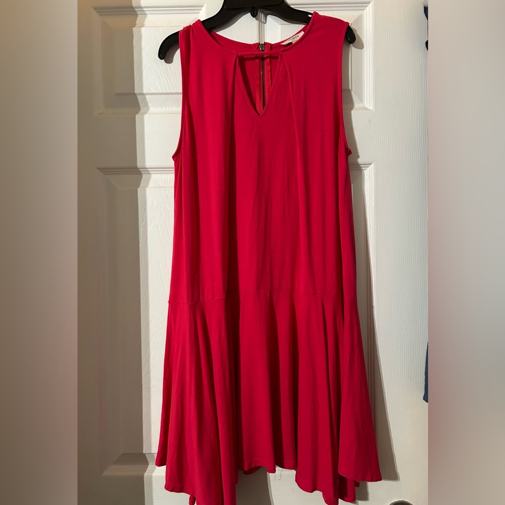 Umgee Pink Sleeveless Shift Dress Size Small brand new